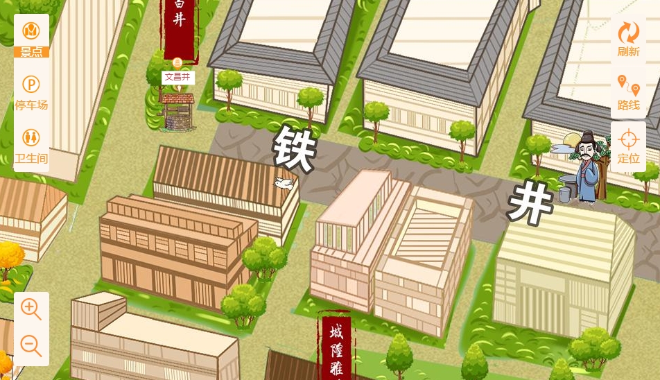 魏都智慧景区：手绘地图与语音导览的完美融合